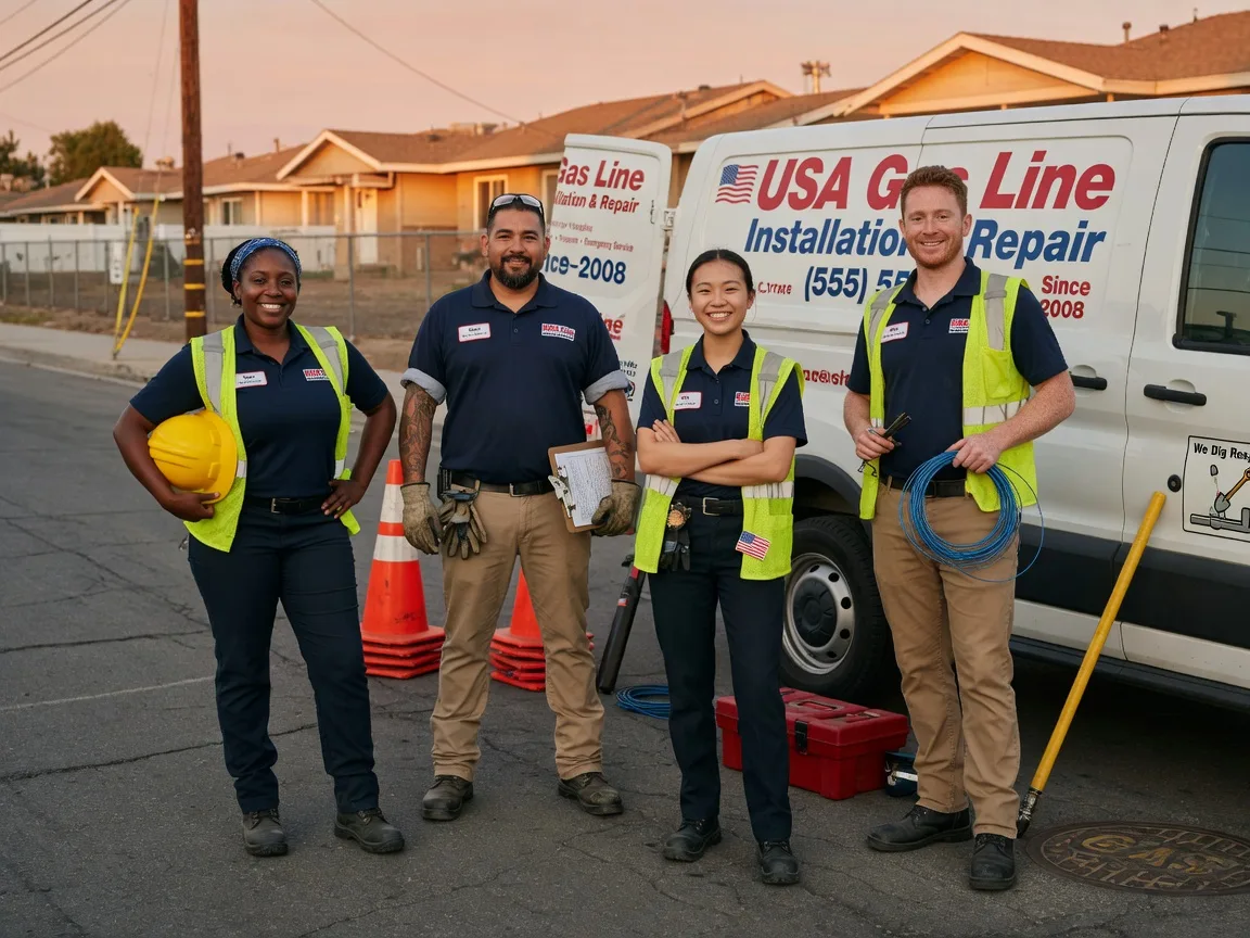 Gas Line Installation company in Doss, TX